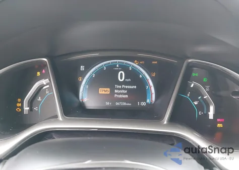 2020 Honda Civic Ex-L из США, поврежденный, VIN 19XFC1F76LE012810